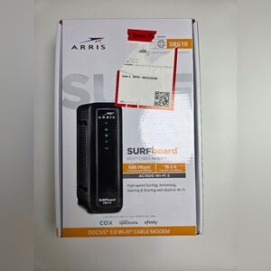 ARRIS Surfboard SBG10 Wifi Cable Modem - Box Opened - Unused